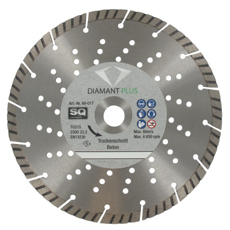 Disque diamant segmenté UNIVERSEL 1900017