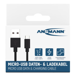 Câble de chargement USB vers Micro-USB ANSMANN 2109976
