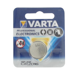 Blister pile bouton VARTA CR2016