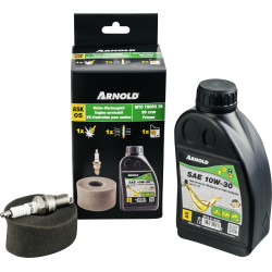 Kit entretien tondeuse MTD, ARNOLD 9100-X1-0003