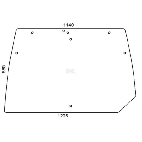 Vitre RAICO 001083460N