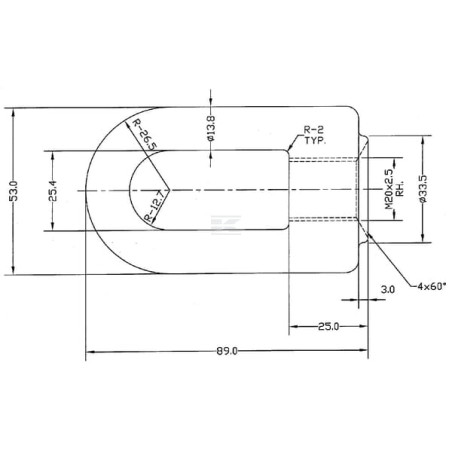 Écrou UNIVERSEL 0007700