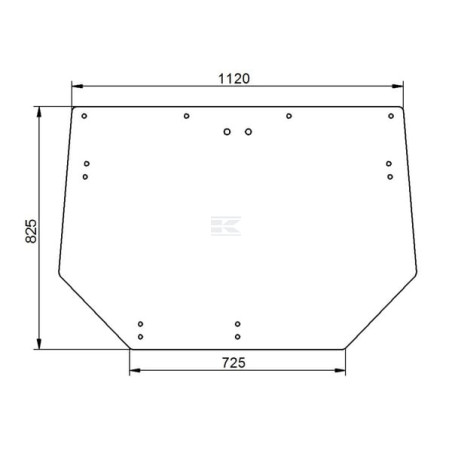 Vitre RAICO 000728600N
