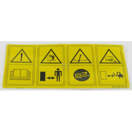 Autocollant WOLF-GARTEN 0051225