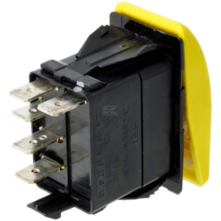 Interrupteur jaune GIANNI FERRARI 0040002293
