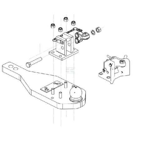 Barre inférieur SCHARMÜLLER 009606400A11