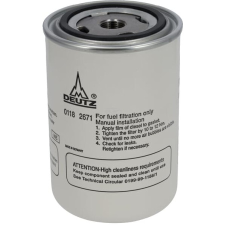 Filtre DEUTZ 01182671