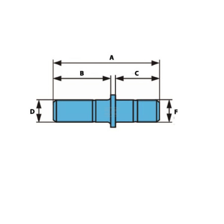 Boulon de roue BPW 0329623160