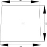 Vitre de porte SDF 04354136