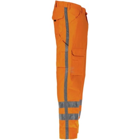 Pantalon de travail orange HYDROWEAR 044458FO48