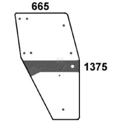 Vitre de porte UNIVERSEL 04358528N