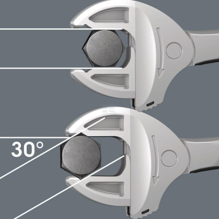 Clé auto-réglable WERA 05020099001WERA