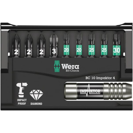 Jeu d'embouts WERA 05057417001WERA