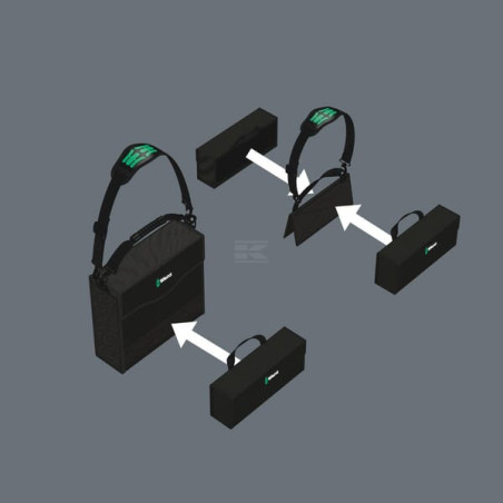 Conteneur à outils WERA 05004352001