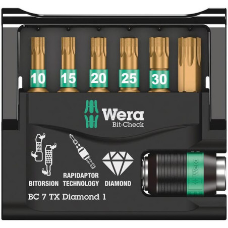 Jeu d'embouts WERA 05057415001WERA
