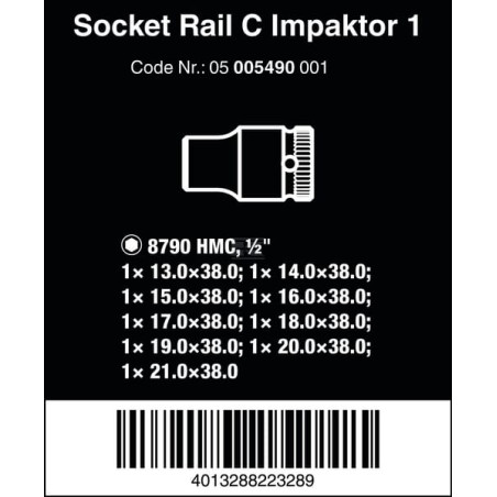 Rail WERA 05005490001
