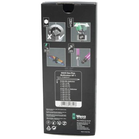 Jeu de tournevis WERA 05022210001