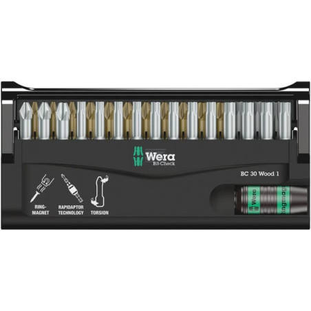 Jeu d'embouts WERA 05057433001WERA