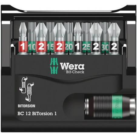 Jeu d'embouts WERA 05057420001WERA