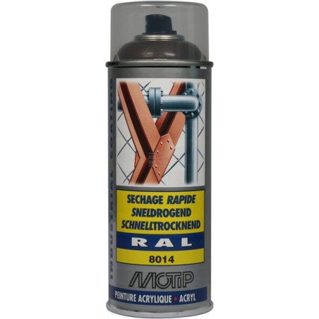 Raccord spray acryl brun sépia MOTIP 07033