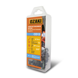 Chaîne de tronçonneuse semi carrée 3/8" 058 (1,5mm) 72 entraîneurs (E72) OZAKI