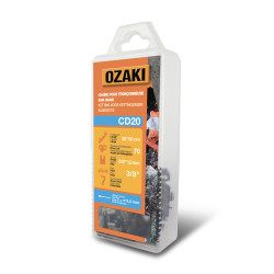 Chaîne de tronçonneuse semi carrée 3/8" 050 (1,3mm) 70 entraîneurs (E70) OZAKI