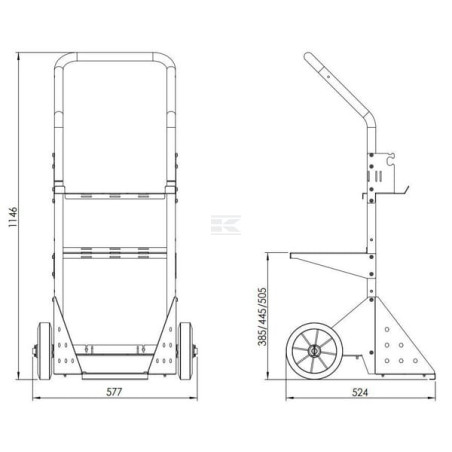 Chariot GYS 080034GYS