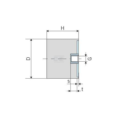 Silent bloc type E UNIVERSEL 100100E55