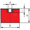 Silent bloc type E UNIVERSEL 1010E55RVS