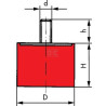 Silent bloc UNIVERSEL 1010D55RVS