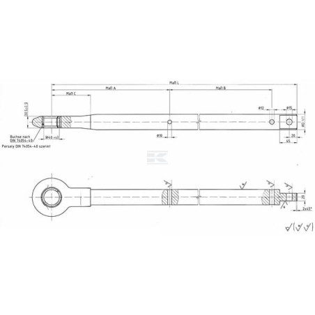 Bielle BPW 1030654721
