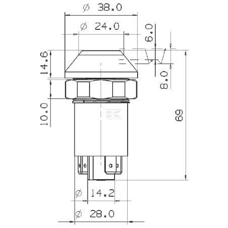 Interrupteur PNEUTRON 11245210PN