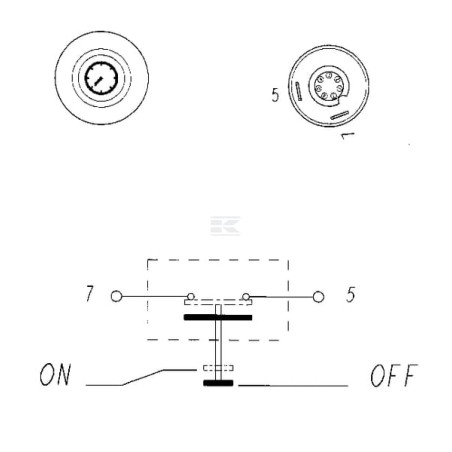 Interrupteur PNEUTRON 11215400PN