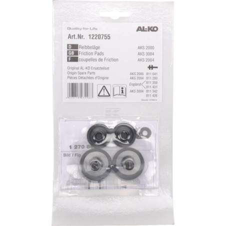 Garnitures de friction AL-KO 1220755