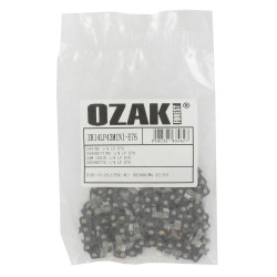 Chaîne de tronçonneuse semi carrée 1/4" 043 (1,1mm) mini 76 entraîneurs OZAKI ZK14LP43MINI-E76