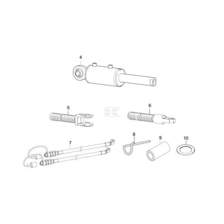 Stabilisateur WALTERSCHEID 1203509