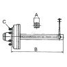 Demi-essieu ADR 1253S70NA6IY0400