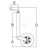 Cric de roue UNIVERSEL 1280101200