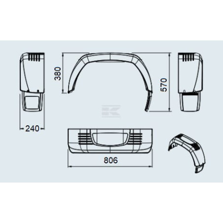 Garde-boue AL-KO 1259584