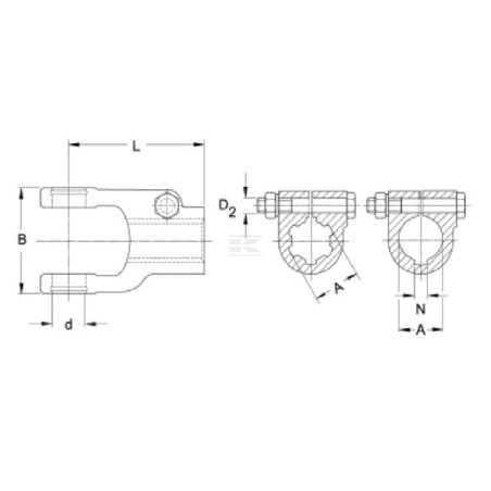 Mâchoire WALTERSCHEID 1319309