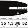 Guide OZAKI 35  cm 3/8LP 1,3mm