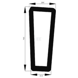 Pare-brise UNIVERSEL 134571604N