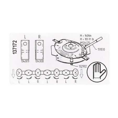 Autocollant FELLA 137172