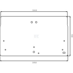 Vitre UNIVERSEL 134703136N