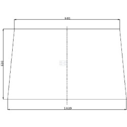 Pare-brise UNIVERSEL 134471001N