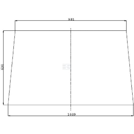 Pare-brise UNIVERSEL 134471001N