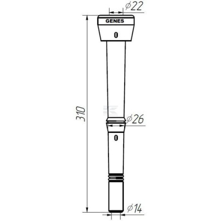 Joint torique GENES 1580GS09