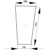Pare-brise UNIVERSEL 178810111120N