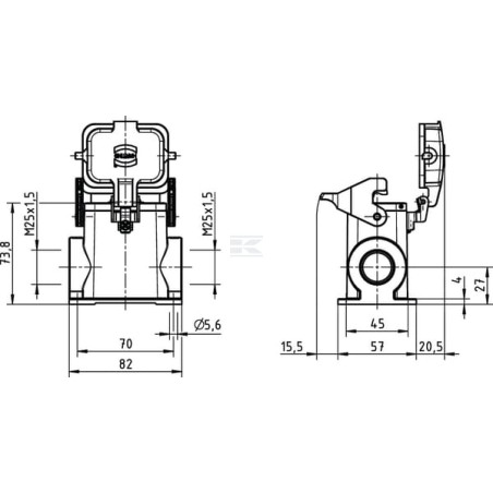 Embase HARTING 19300060296
