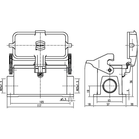 Embase HARTING 19300161296